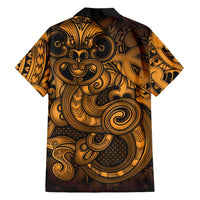 Aotearoa Maori Hei Tiki Family Matching Mermaid Dress and Hawaiian Shirt Koura Kowhaiwhai Puhoro Motif