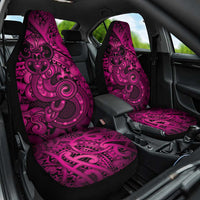 Aotearoa Maori Hei Tiki Car Seat Cover Mawhero Kowhaiwhai Puhoro Motif