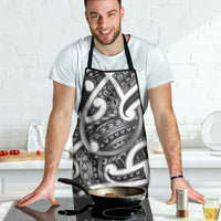 Aotearoa Maori Kowhaiwhai Apron Kiwikiwi Puhoro and Patiki