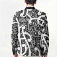 Aotearoa Maori Kowhaiwhai Blazer Kiwikiwi Puhoro and Patiki LT9 - Polynesian Pride