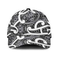 Aotearoa Maori Kowhaiwhai Classic Cap Kiwikiwi Puhoro and Patiki