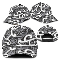 Aotearoa Maori Kowhaiwhai Classic Cap Kiwikiwi Puhoro and Patiki