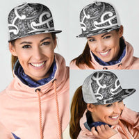 Aotearoa Maori Kowhaiwhai Mesh Trucker Cap Kiwikiwi Puhoro and Patiki