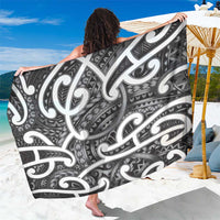 Aotearoa Maori Kowhaiwhai Sarong Kiwikiwi Puhoro and Patiki