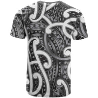 Aotearoa Maori Kowhaiwhai T Shirt Kiwikiwi Puhoro and Patiki LT9 - Polynesian Pride
