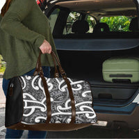 Aotearoa Maori Kowhaiwhai Travel Bag Kiwikiwi Puhoro and Patiki LT9 - Polynesian Pride