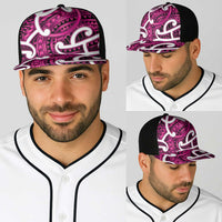 Aotearoa Maori Kowhaiwhai Baseball Net Cap Mawhero Puhoro and Patiki