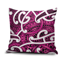 Aotearoa Maori Kowhaiwhai Pillow Cover Mawhero Puhoro and Patiki