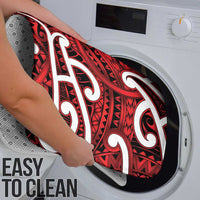 Aotearoa Maori Kowhaiwhai Bathroom Set Whero Puhoro and Patiki