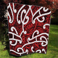 Aotearoa Maori Kowhaiwhai Quilt Whero Puhoro and Patiki LT9 - Polynesian Pride