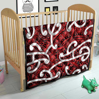 Aotearoa Maori Kowhaiwhai Quilt Whero Puhoro and Patiki LT9 - Polynesian Pride