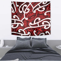 Aotearoa Maori Kowhaiwhai Tapestry Whero Puhoro and Patiki