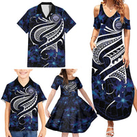 Micronesia Constitution Day Family Matching Summer Maxi Dress and Hawaiian Shirt Since 1979 with Polynesian Hibiscus Pattern LT9 - Polynesian Pride