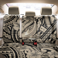 Polynesian Shark Tribal Tattoo Back Car Seat Cover Beige Style LT9 - Polynesian Pride