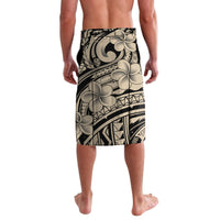 Polynesian Shark Tribal Tattoo Lavalava Beige Style LT9 - Polynesian Pride