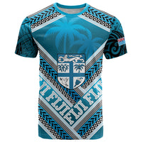 Custom Fiji Rugby T Shirt Fijian Warrior With Polynesian Tribal Tattoos