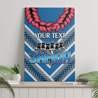 Custom Manuma Samoa Rugby Canvas Wall Art Ula fala Samoan Siva Tau Tribal LT9 - Polynesian Pride