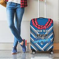 Custom Manuma Samoa Rugby Luggage Cover Ula fala Samoan Siva Tau Tribal LT9 - Polynesian Pride
