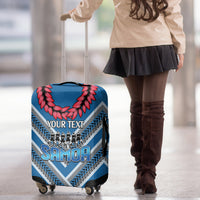 Custom Manuma Samoa Rugby Luggage Cover Ula fala Samoan Siva Tau Tribal LT9 - Polynesian Pride