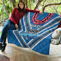 Custom Manuma Samoa Rugby Quilt Ula fala Samoan Siva Tau Tribal LT9 - Polynesian Pride