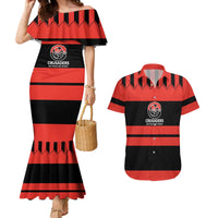 New Zealand Rugby Pacific Custom Couples Matching Mermaid Dress and Hawaiian Shirt Whatumoana Classic Retro 2025