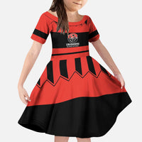 New Zealand Rugby Pacific Custom Kid Short Sleeve Dress Whatumoana Classic Retro 2025