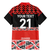 New Zealand Rugby Pacific Custom Family Matching Mermaid Dress and Hawaiian Shirt Whatumoana Maori Kowhaiwhai Pattern