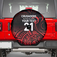 New Zealand Rugby Pacific Custom Spare Tire Cover Whatumoana Maori Tribal Tattoo