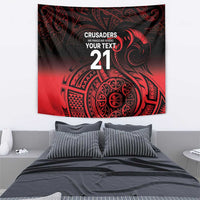 New Zealand Rugby Pacific Custom Tapestry Whatumoana Maori Tribal Tattoo