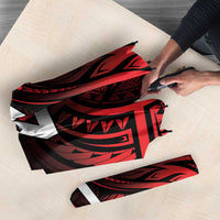 New Zealand Rugby Pacific Custom Umbrella Whatumoana Maori Tribal Tattoo - Polynesian Pride