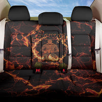 Samoa Siva Afi Dance Fireknife Back Car Seat Cover Polynesian Heritage Fire Dance