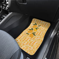 Alani Hawaiian Mango Palaka Car Mats Aloha Hibiscus Pikake Lei