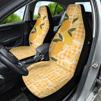 Alani Hawaiian Mango Palaka Car Seat Cover Aloha Hibiscus Pikake Lei