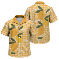 Alani Hawaiian Mango Palaka Family Matching Summer Maxi Dress and Hawaiian Shirt Aloha Hibiscus Pikake Lei