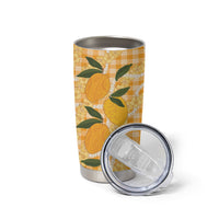 Alani Hawaiian Mango Palaka Tumbler Cup Aloha Hibiscus Pikake Lei