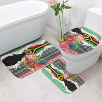 Personalised Vanuatu Joyeux Noel Bathroom Set Proud To Be a Ni-Van Sand Drawing Art - Polynesian Pride