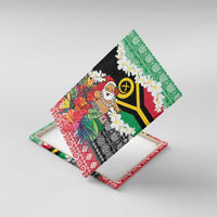 Personalised Vanuatu Joyeux Noel Canvas Wall Art Proud To Be a Ni-Van Sand Drawing Art - Polynesian Pride