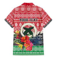 Personalised Vanuatu Joyeux Noel Family Matching Mermaid Dress and Hawaiian Shirt Proud To Be a Ni-Van Sand Drawing Art - Polynesian Pride