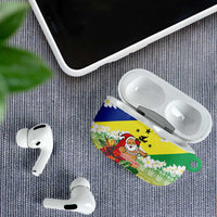 Personalised Malampa Joyeux Noel AirPods Case Proud To Be a Ni-Van Sand Drawing Art - Polynesian Pride