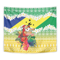 Personalised Malampa Joyeux Noel Tapestry Proud To Be a Ni-Van Sand Drawing Art - Polynesian Pride