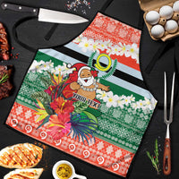 Personalised Penama Joyeux Noel Apron Proud To Be a Ni-Van Sand Drawing Art - Polynesian Pride