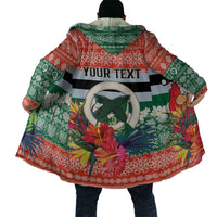 Personalised Penama Joyeux Noel Cloak Proud To Be a Ni-Van Sand Drawing Art - Polynesian Pride