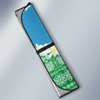 Personalised Sanma Joyeux Noel Auto Sun Shade Proud To Be a Ni-Van Sand Drawing Art - Polynesian Pride