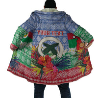 Personalised Shefa Joyeux Noel Cloak Proud To Be a Ni-Van Sand Drawing Art - Polynesian Pride