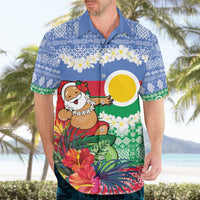 Personalised Shefa Joyeux Noel Hawaiian Shirt Proud To Be a Ni-Van Sand Drawing Art - Polynesian Pride