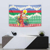 Personalised Shefa Joyeux Noel Tapestry Proud To Be a Ni-Van Sand Drawing Art - Polynesian Pride