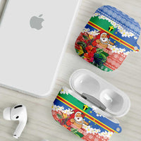 Personalised Tafea Joyeux Noel AirPods Case Proud To Be a Ni-Van Sand Drawing Art - Polynesian Pride