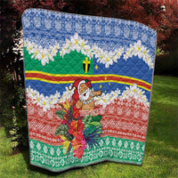 Personalised Tafea Joyeux Noel Quilt Proud To Be a Ni-Van Sand Drawing Art - Polynesian Pride