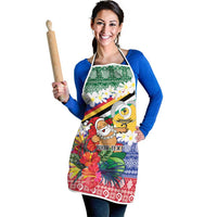 Personalised Torba Joyeux Noel Apron Proud To Be a Ni-Van Sand Drawing Art - Polynesian Pride