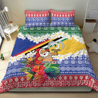 Personalised Torba Joyeux Noel Bedding Set Proud To Be a Ni-Van Sand Drawing Art - Polynesian Pride